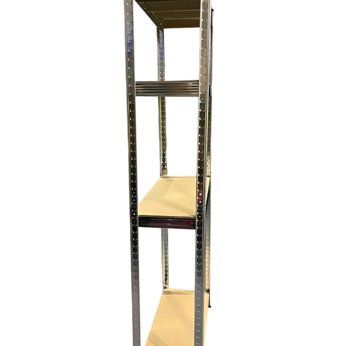 GENERICO - Estante Galvanizado 175x75x30 cm Gris 200 Kg 4 Niveles