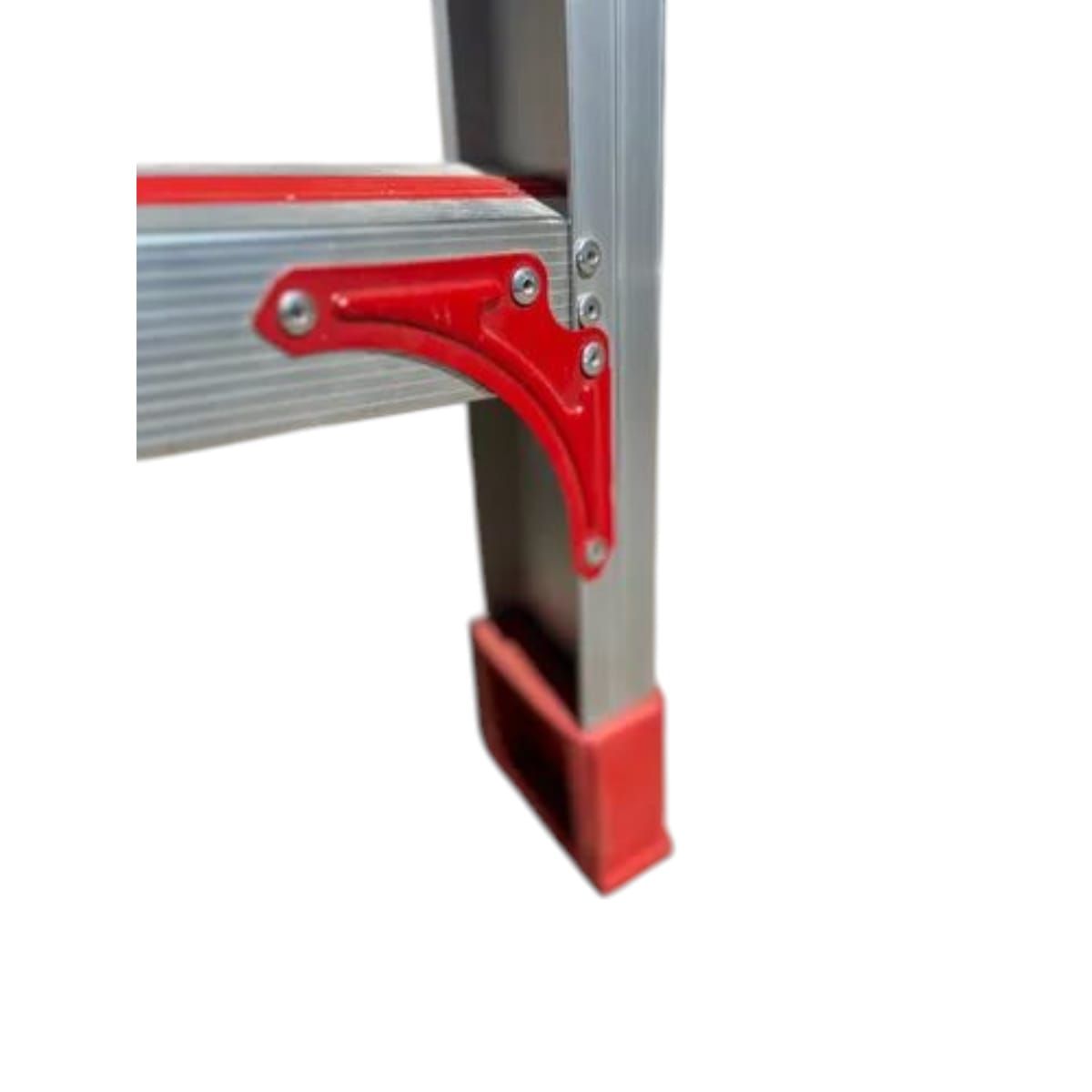 GENERICO - Escalera de Aluminio Gris 12 Escalones Gms