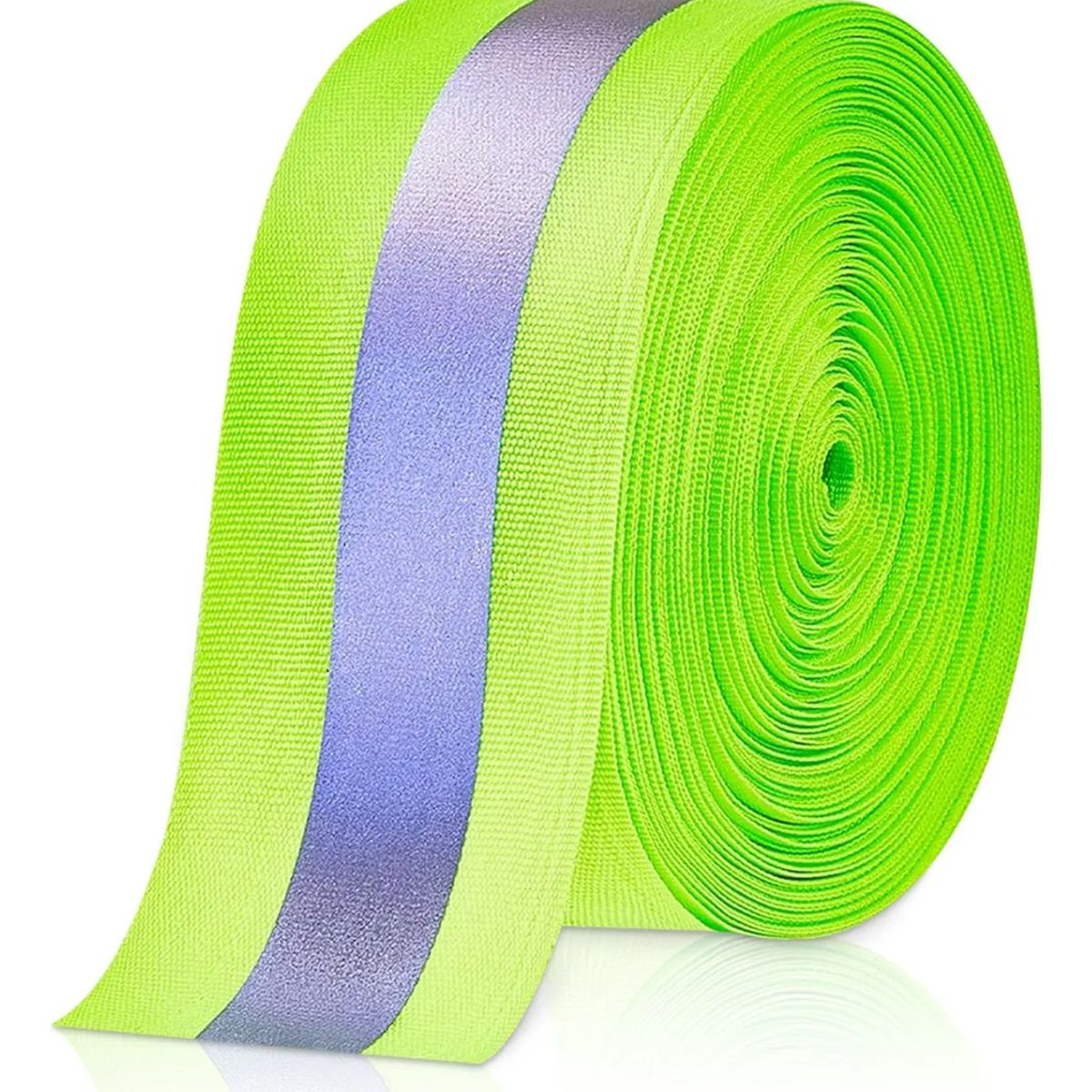 KUANGYE - 100 Mts Cinta Reflejante De Tela Premium Dual 5cm Alta Calid