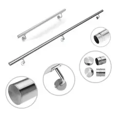 YOMYM - Pasamanos De Tubo Inoxidable Para Escaleras Soporte De 1m