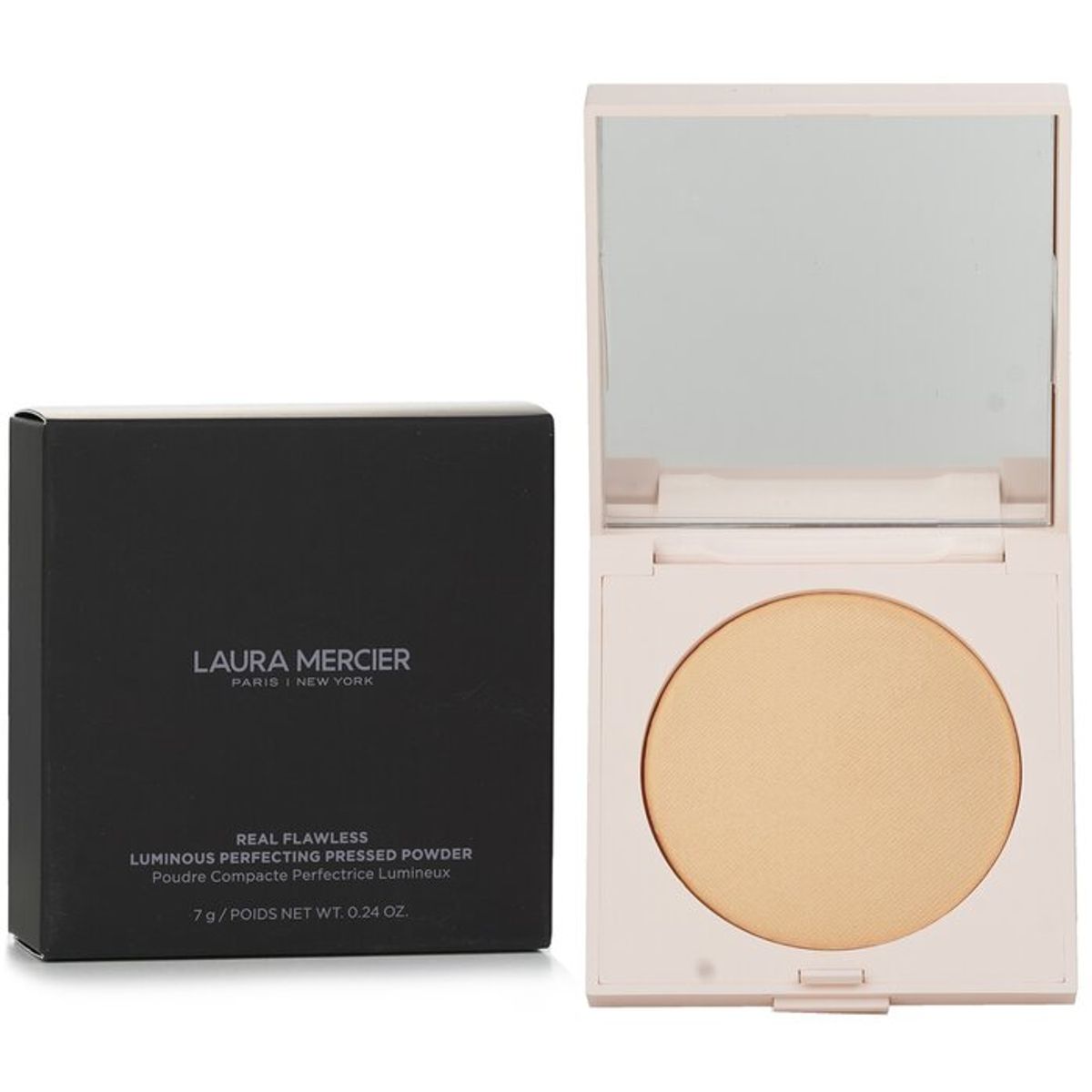 LAURA MERCIER - Polvo Compacto Real Flawless Pressed Translucent Honey 7g Laura Mercier