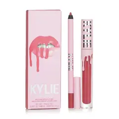 KYLIE - Kit de Labios Matte Lip Kit + Lip Liner 500 2pcs Cosmetics