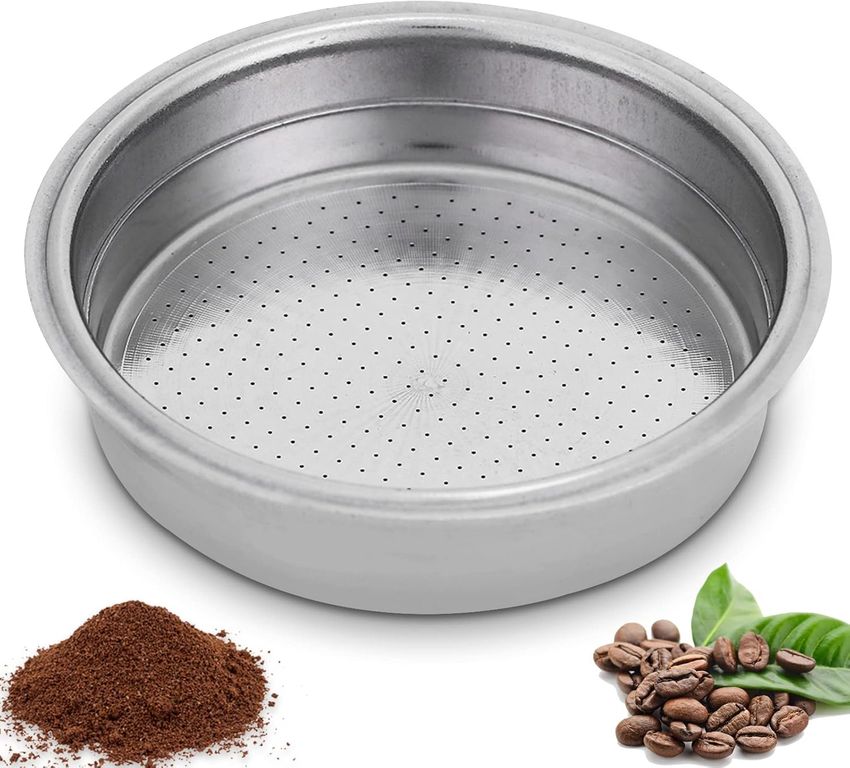 KUANGYE Filtro Cafetera Acero Inox Maquina Cafe 1 Taza