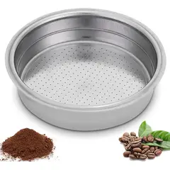 KUANGYE - Filtro Cafetera Acero Inox Maquina Cafe 1 Taza