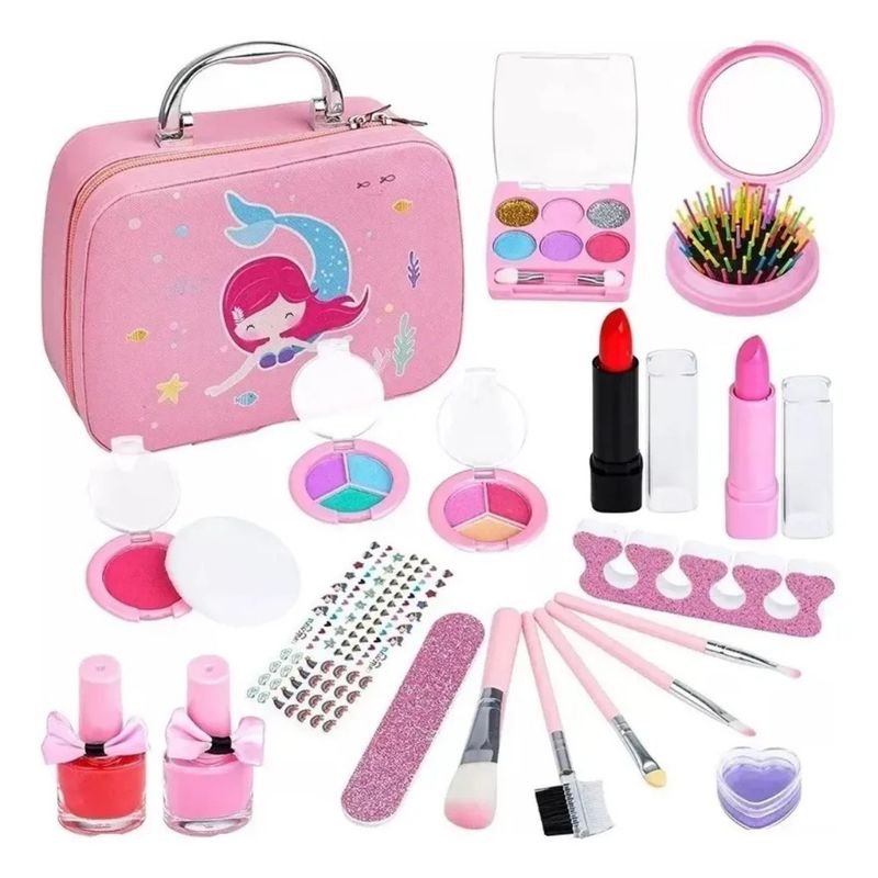 GENERICO - Juego De Juguetes De Maquillaje Cosmético Para Niños Set De