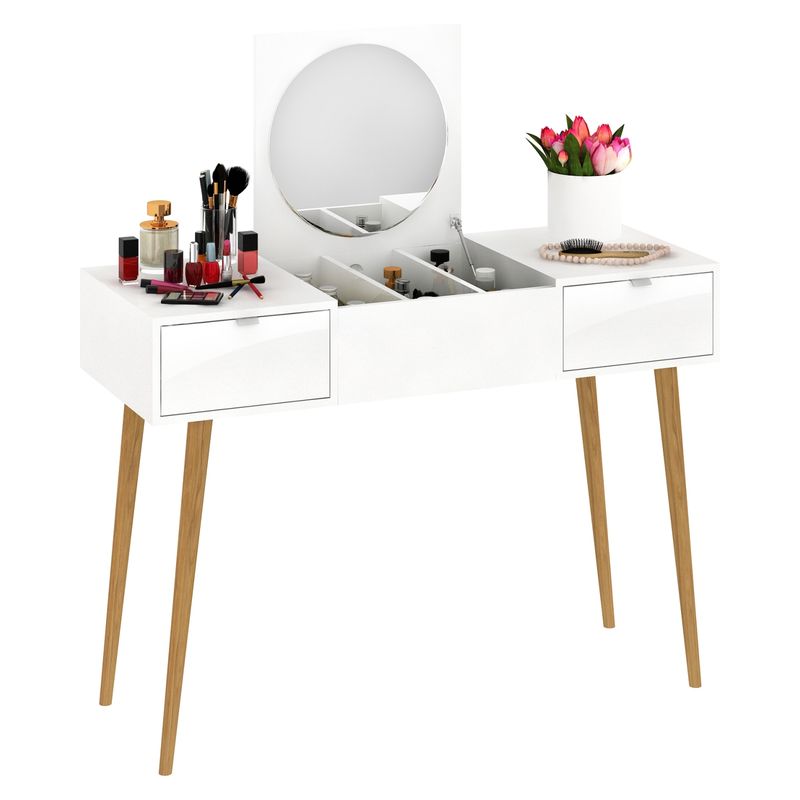 JDO & DESIGN - Tocador Retro Blanco Jdo & Design