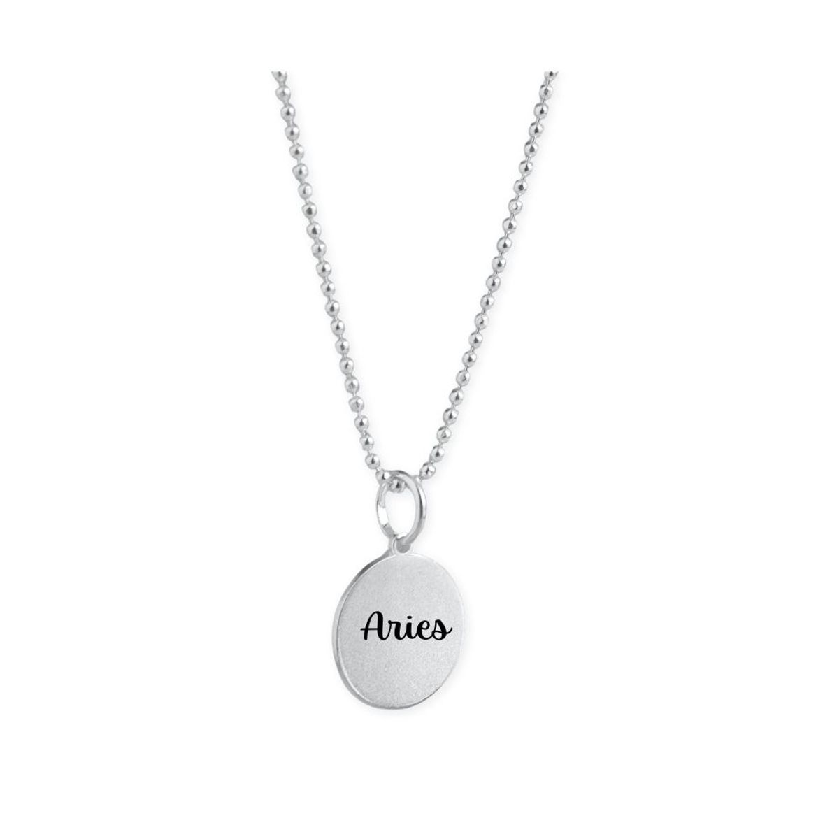 MABELITA - Collar de Plata Zodiaco Signos Horoscopo-Aries