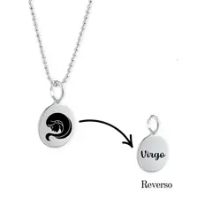 MABELITA - Collar de Plata Zodiaco Signos Horoscopo-Virgo