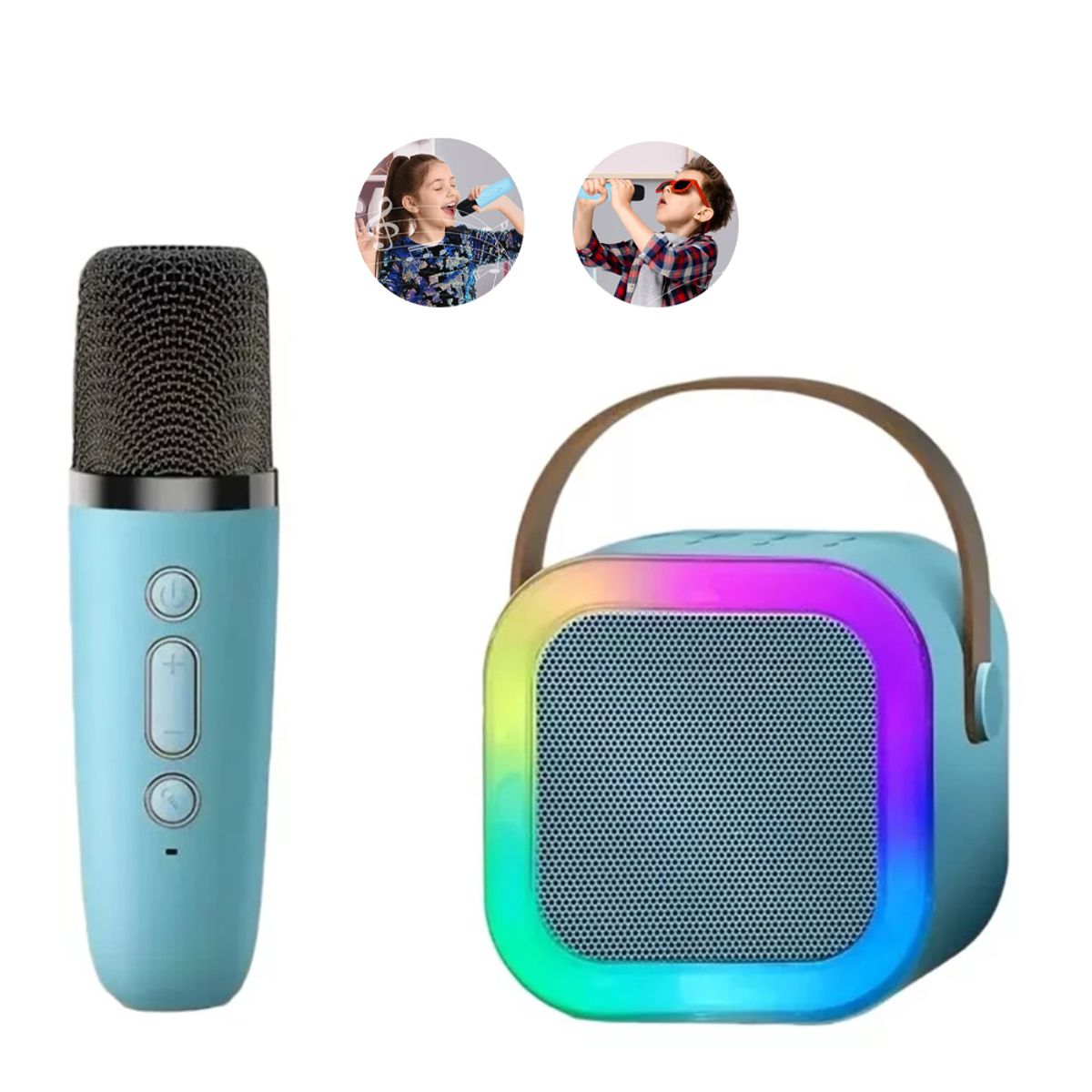 KINDA NICE - Altavoz Bluetooth K12 Todo En Uno Con Micrófono