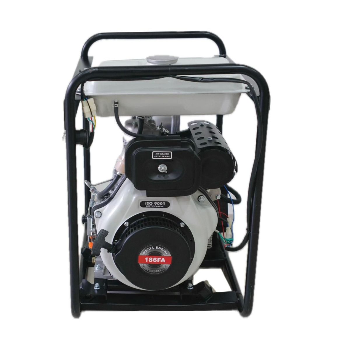 GENERICO - Motobomba de Agua 4 Pulgadas a Diesel Partida Electrica - Lic Japon