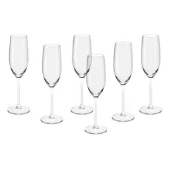 ROYAL LEERDAM - SET 6 COPAS CHAMPAGNE FIM 210ML