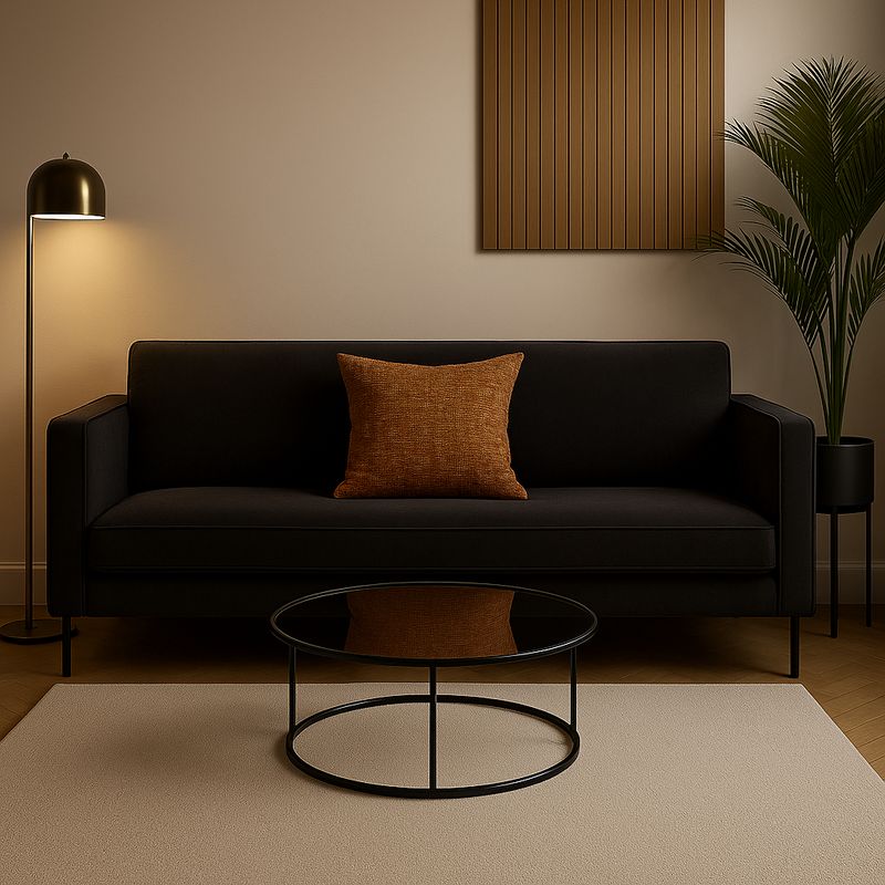 ARMONIA - Funda decorativa Marrón retro premium 45x45 679