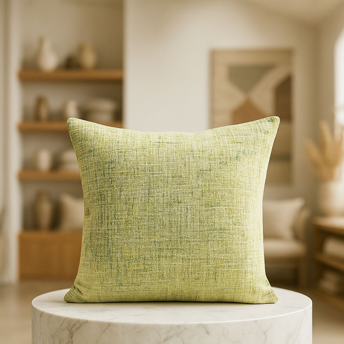 ARMONIA - Almohadón Verde vintage 45x45 679