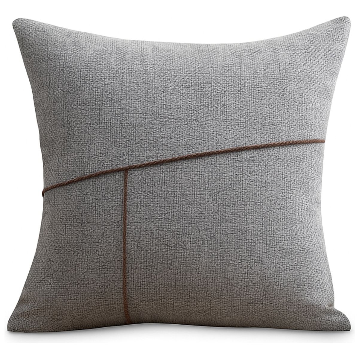 ARMONIA - Funda Gris con costura 45x45 677