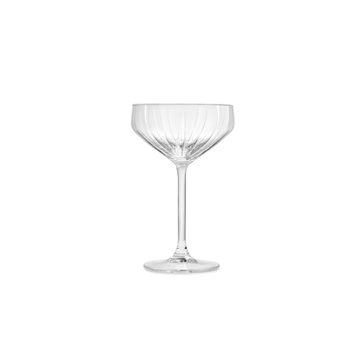 ROYAL LEERDAM - SET 4 COPAS ESPUMANTE PLISSE 300ML