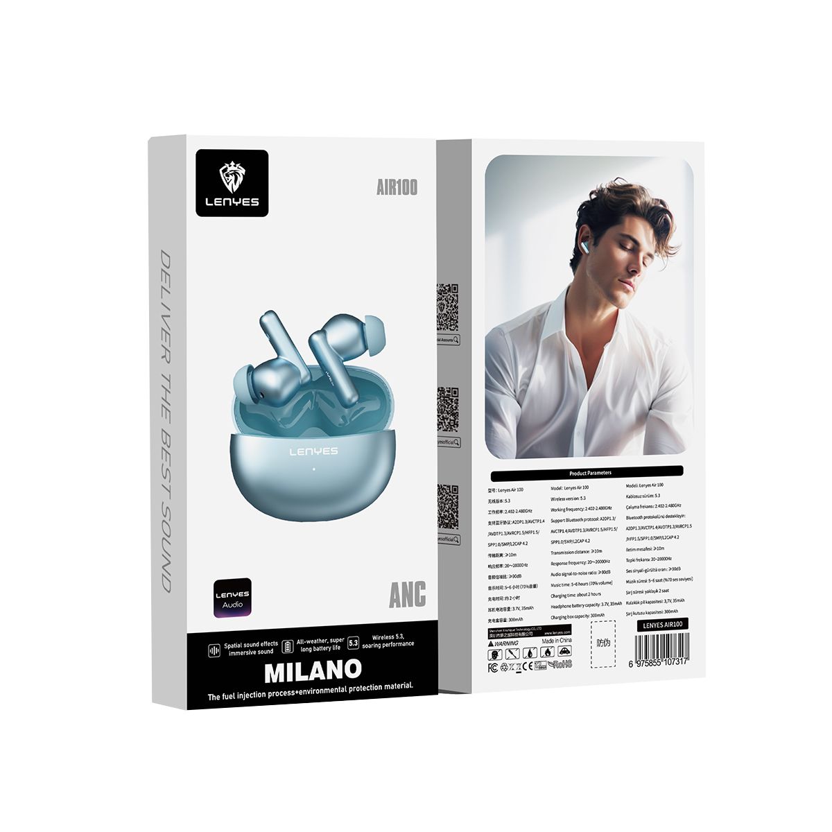 LENYES - Audífonos Lenyes Air100