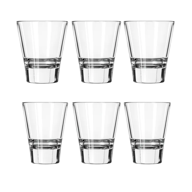 ROYAL LEERDAM - SET 6 VASOS MINI LENN 110ML 