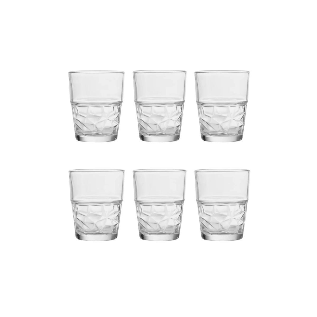 LIBBEY - SET 6 VASOS RUGO 358 ML