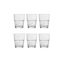 LIBBEY - SET 6 VASOS RUGO 358 ML