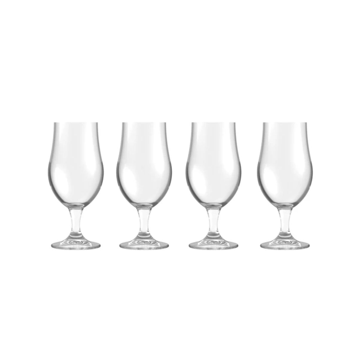 ROYAL LEERDAM - SET 4 COPAS ARTISAN STEMMED PILSNER 370 ML - LIBBEY