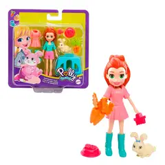 POLLY POCKET - Lila y su Conejito Mascota