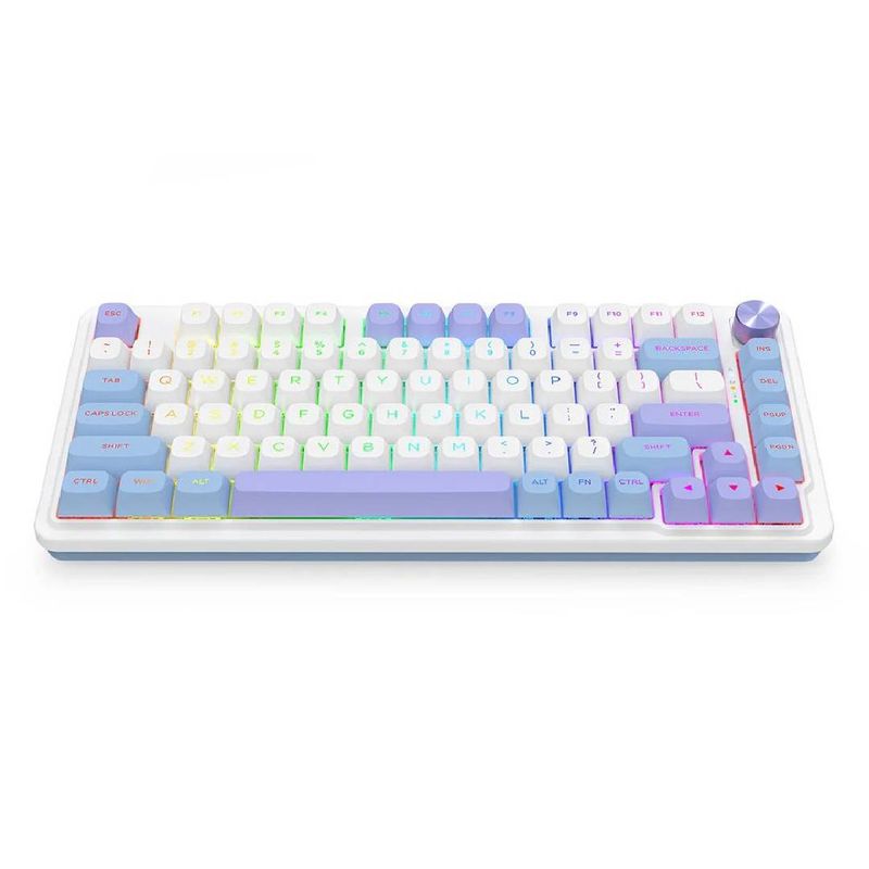 REDRAGON - Teclado Redragon UCAL MAX K673WBP-RGB-MAX Mint Mambo
