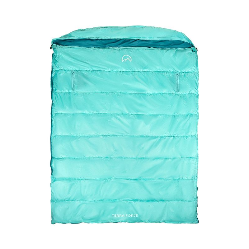 TERRA FORCE - SACO DE DORMIR DOBLE CLIMA FRÍO CALIPSO