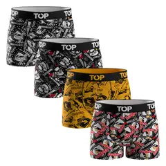 TOP - Bóxer Niño Algodón Colo-Colo Pack 4 C5