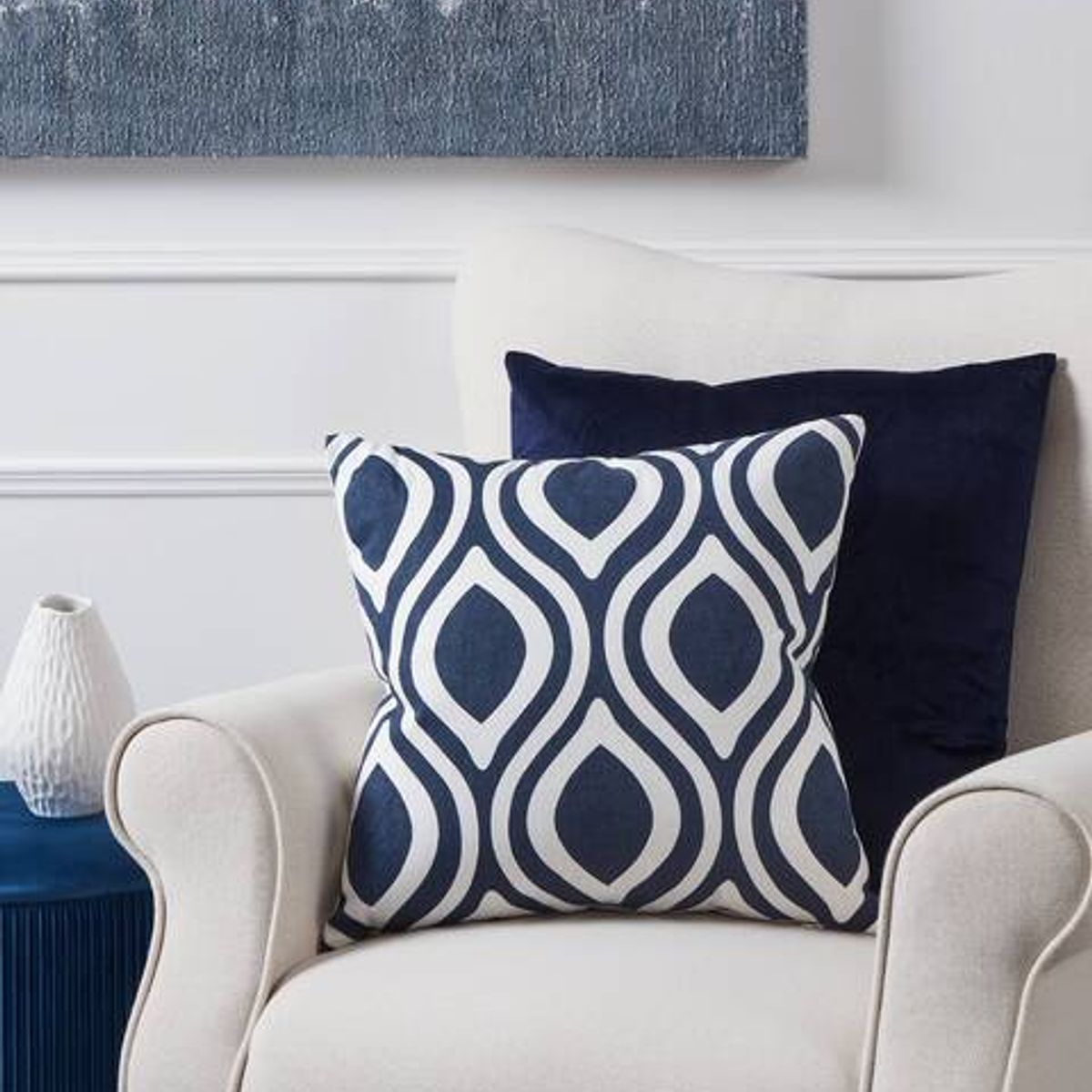 EGLO - Cojín CHEVERY Algodón y Poliester 45×45cm