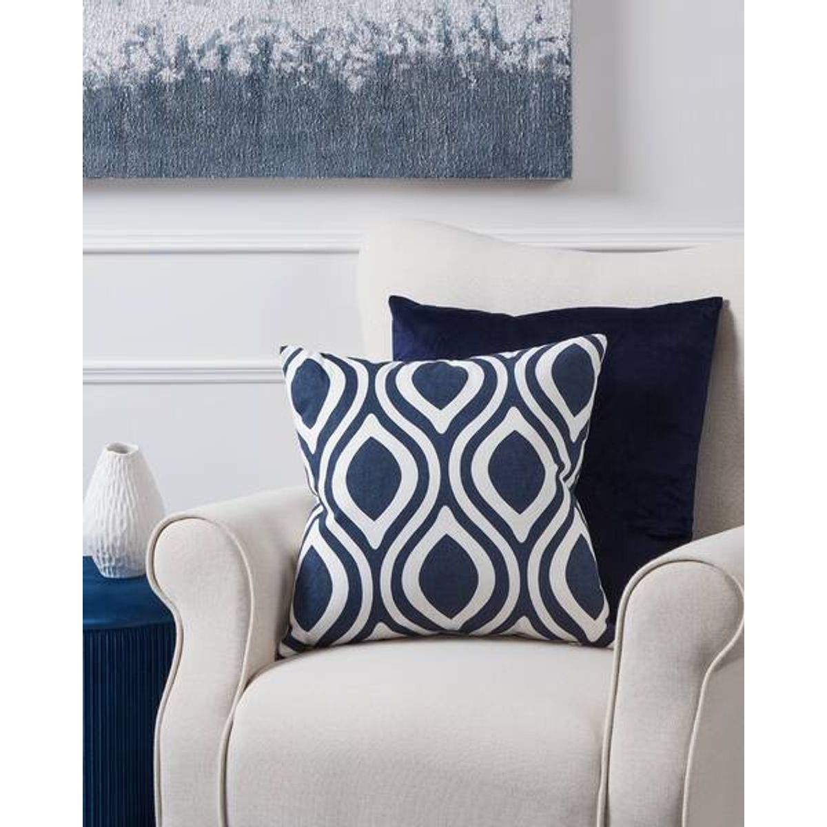 EGLO - Cojín CHEVERY Algodón y Poliester 45×45cm