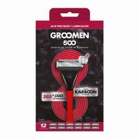 Máquina de Afeitar 500 1 Mango + 12 Cartuchos