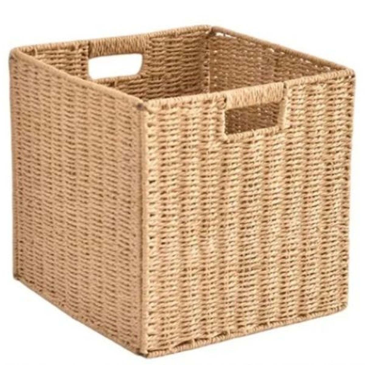 Canastos Organizador Decorativo Hogar Mimbre Beige Plegable, marca MUNDO MAGIA - Foto Principal