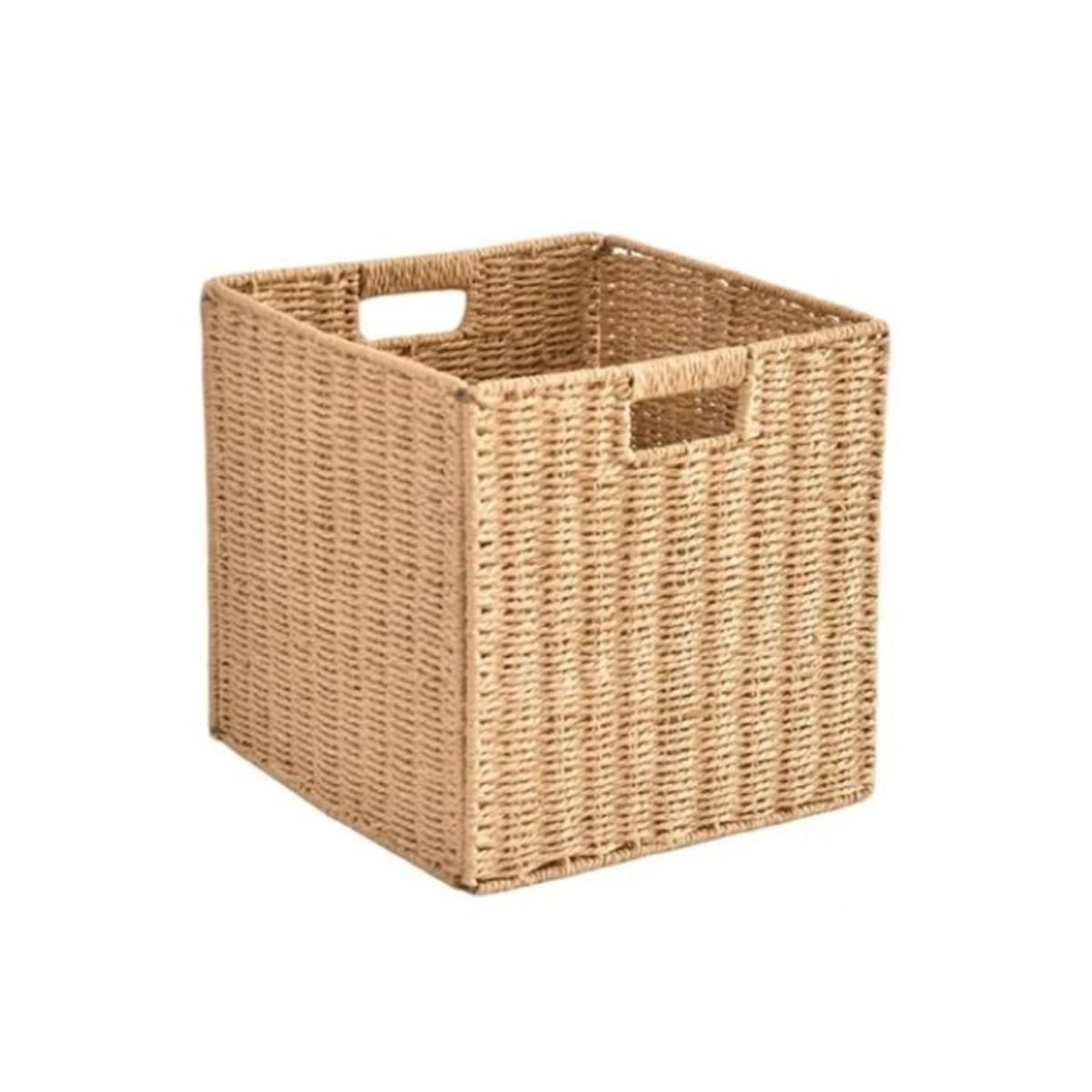 Canastos Organizador Decorativo Hogar Mimbre Beige Plegable, marca MUNDO MAGIA - Foto Principal
