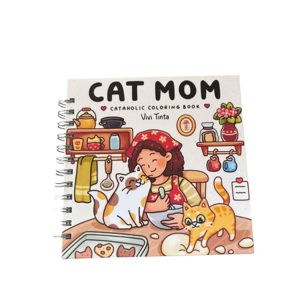 GENERICO - Libro colorear Cat Mom