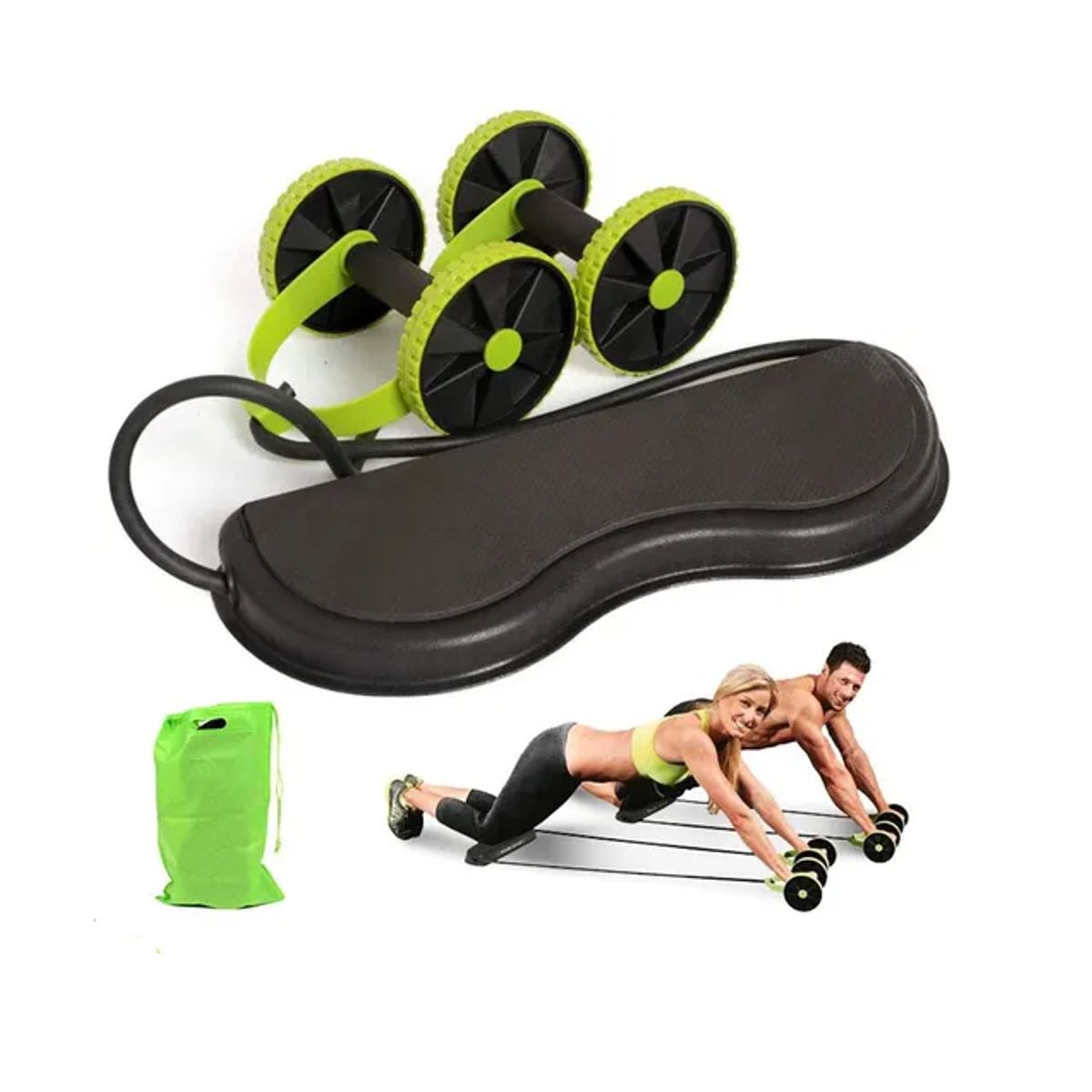 GENERICO - Rueda Para Abdominales Revoflex Ruedas Deslizantes
