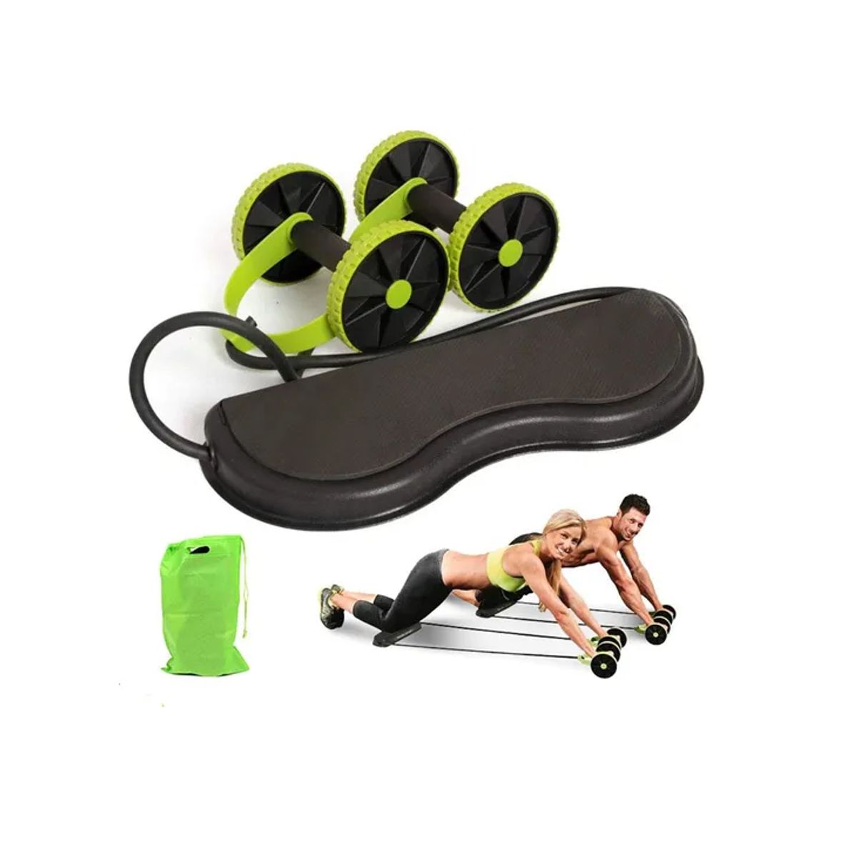 GENERICO - Rueda Para Abdominales Revoflex Ruedas Deslizantes