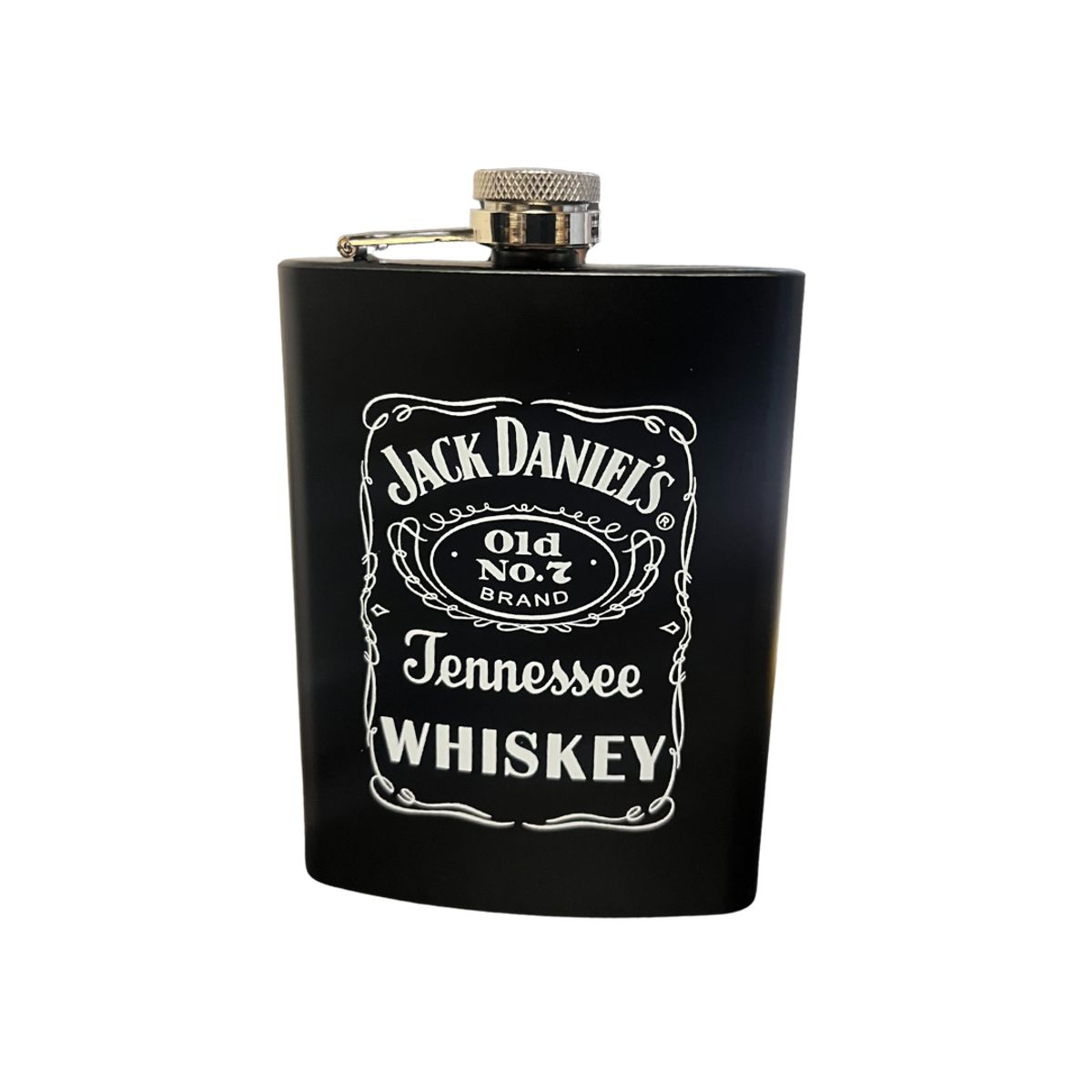 GENERICO - Set Petaca Whisky 8Oz + 2 Vasos + Embudo para Regalo