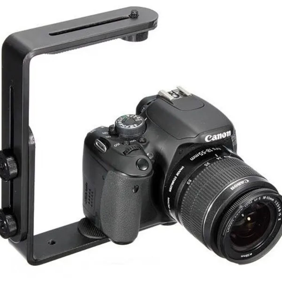 GENERICO - Soporte Doble L Bracket Para Cámaras Dslr Reflex Nikon Canon