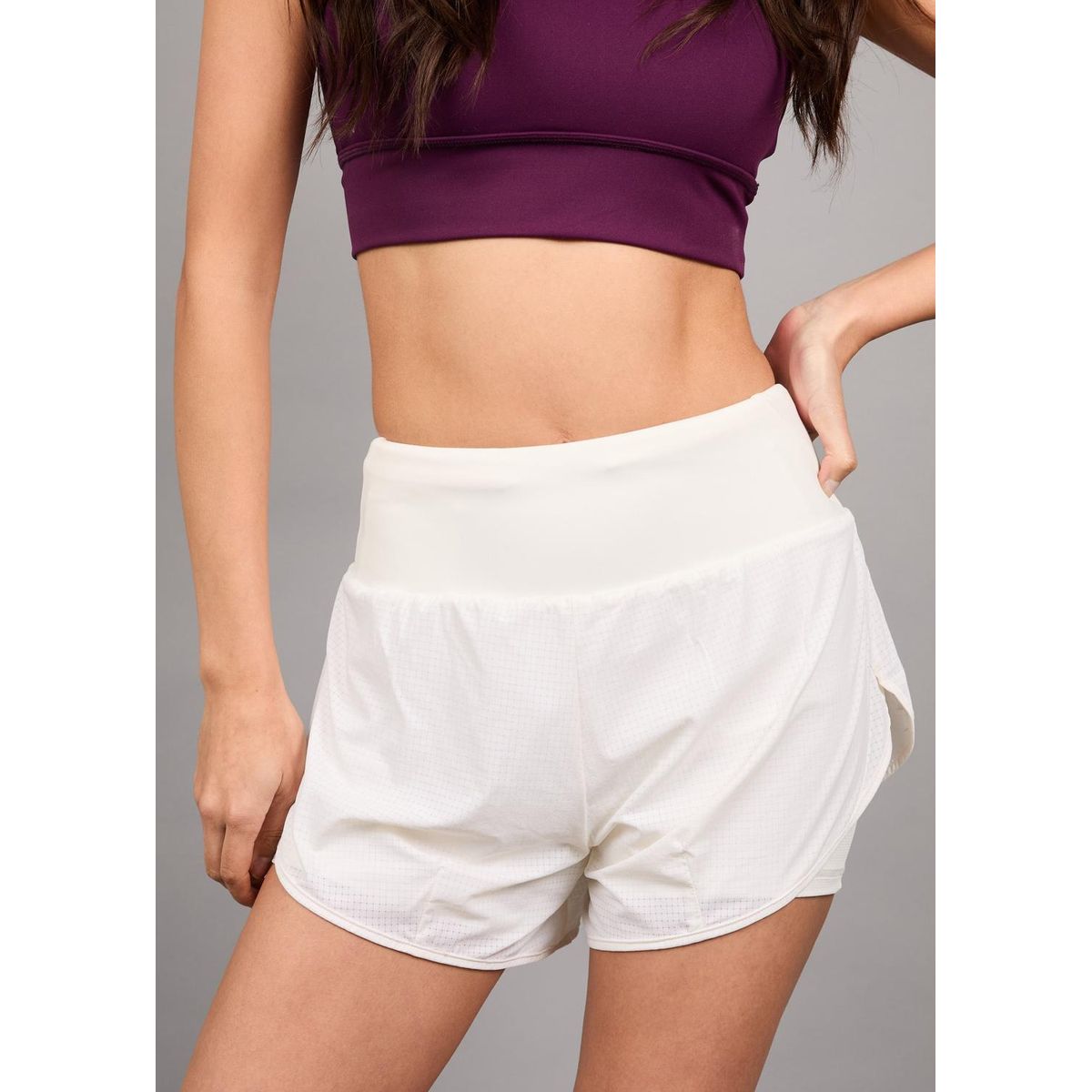 THEA - Short Con Pretina Aerius White