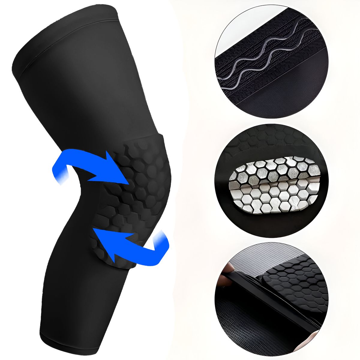 GENERICO - Rodillera Deportiva Rodillera Protectora Voleibol Baloncesto