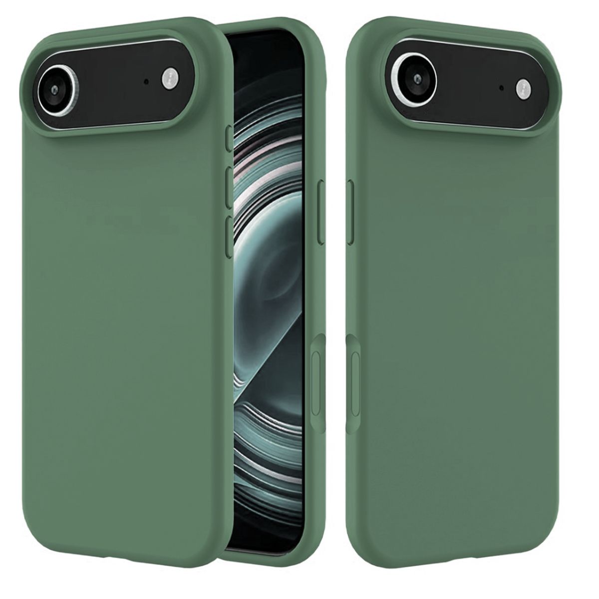 JOIGO - Carcasa Funda Para IPhone 17 Air Goma Verde
