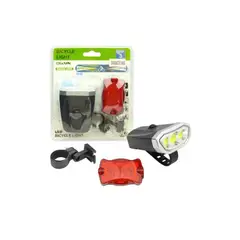GENERICO - Luces Led De Advertencia Para Bicicleta Trasera Y Delantera
