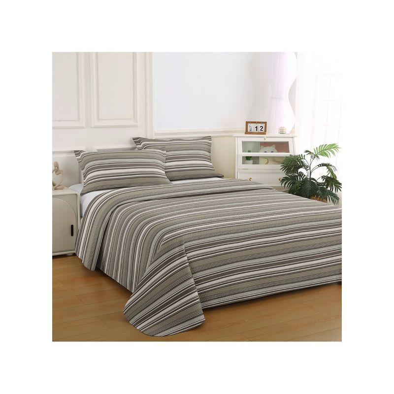 ILLUSIONS - Quilt Bruselas Crema 15 Plazas