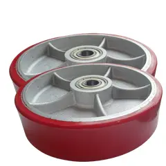 SANPLAST - Pack 2 rueda transpaleta diam 200x50mm poliuretano