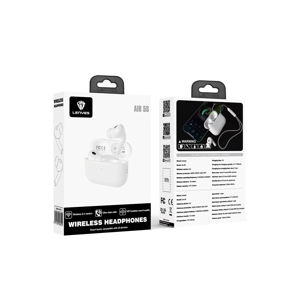 LENYES - Audífonos Lenyes AIR5S Bluetooth 5.4