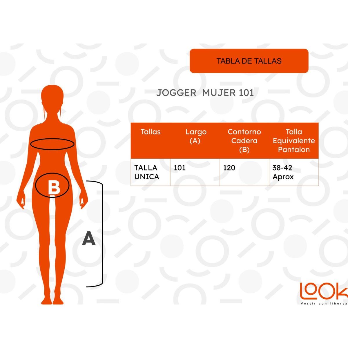 LOOK SHOP - Pantalón Deportivo Jogger Buzo Mujer Algodón Lycra Verano 101