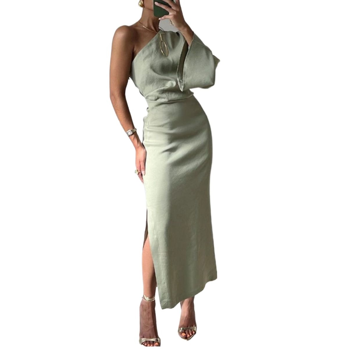 GIOIO - Vestido de gala MujerAzul