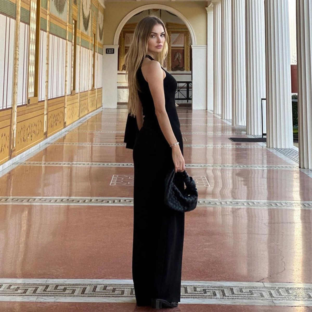 GIOIO - Vestido de gala Mujer​Negro