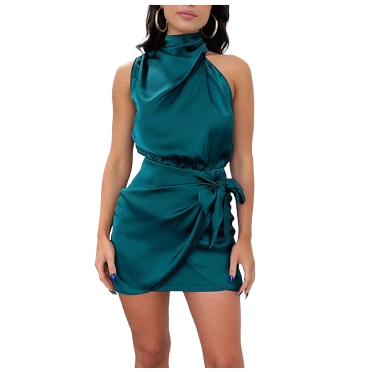 GIOIO - Vestido de gala MujerAzul