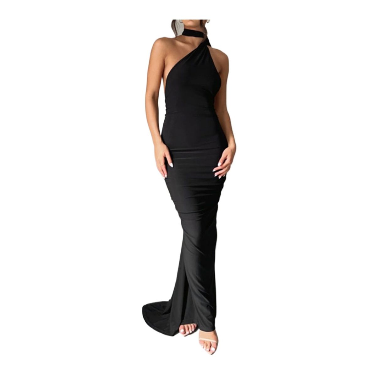 GIOIO - Vestido de gala MujerNegro